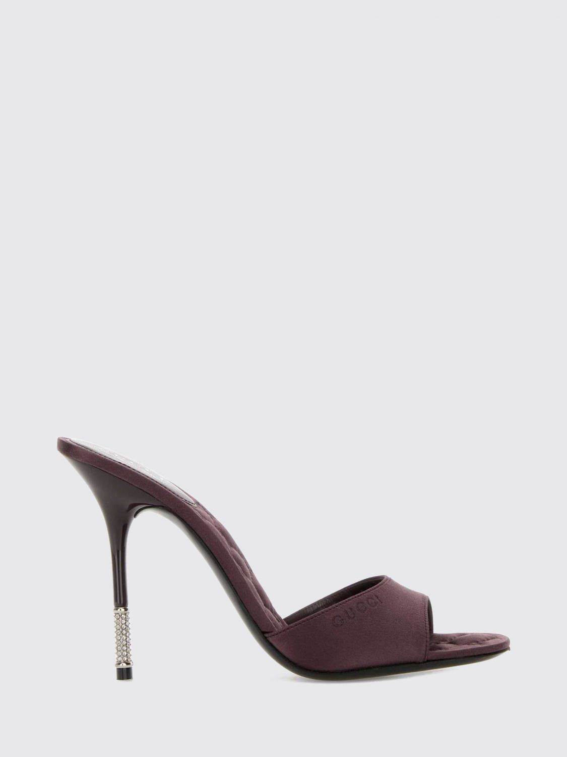 Gucci Heeled Sandal Woman Wine GUCCI