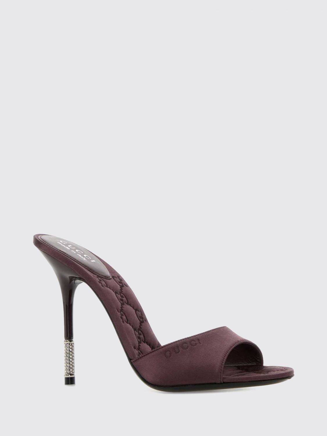 Gucci Heeled Sandal Woman Wine GUCCI