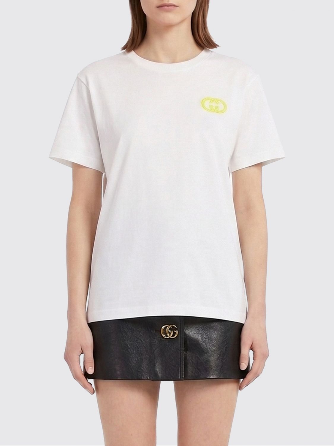 Gucci T-Shirt Woman White GUCCI