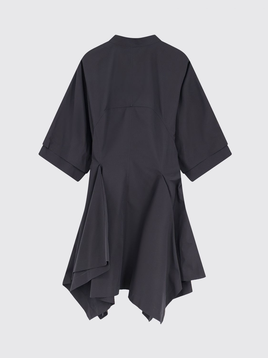AlaiA Women Asymmetric Cotton Chemisier Dress AlaiA ALAIA