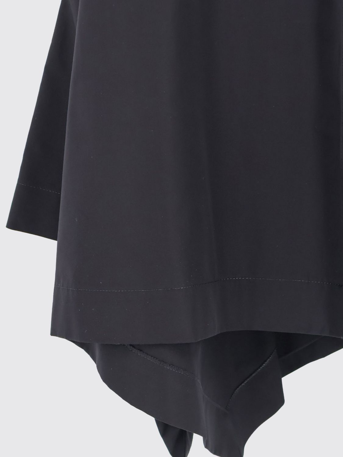 AlaiA Women Asymmetric Cotton Chemisier Dress AlaiA ALAIA