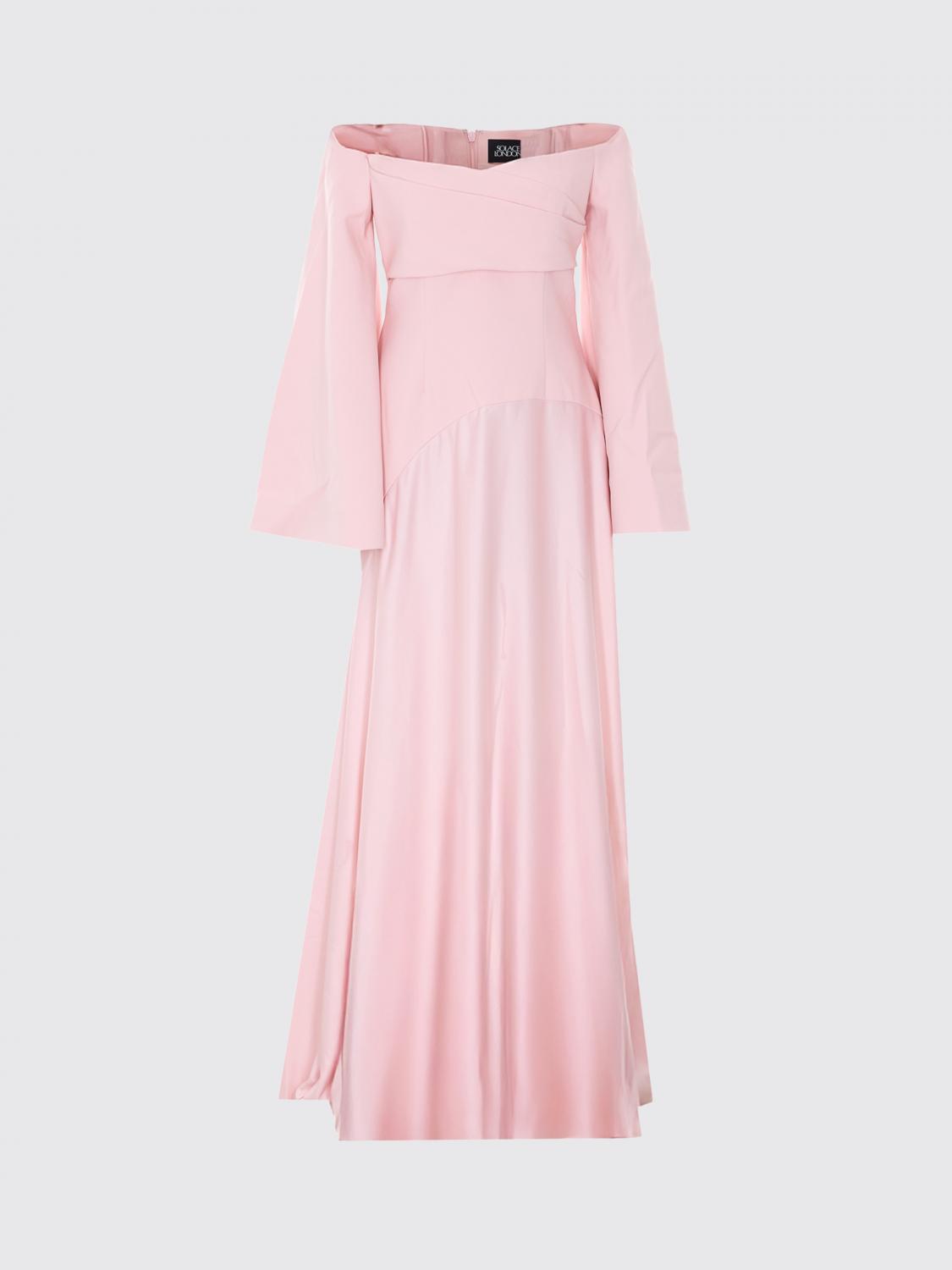 Solace London Dress Woman Pink SOLACE LONDON
