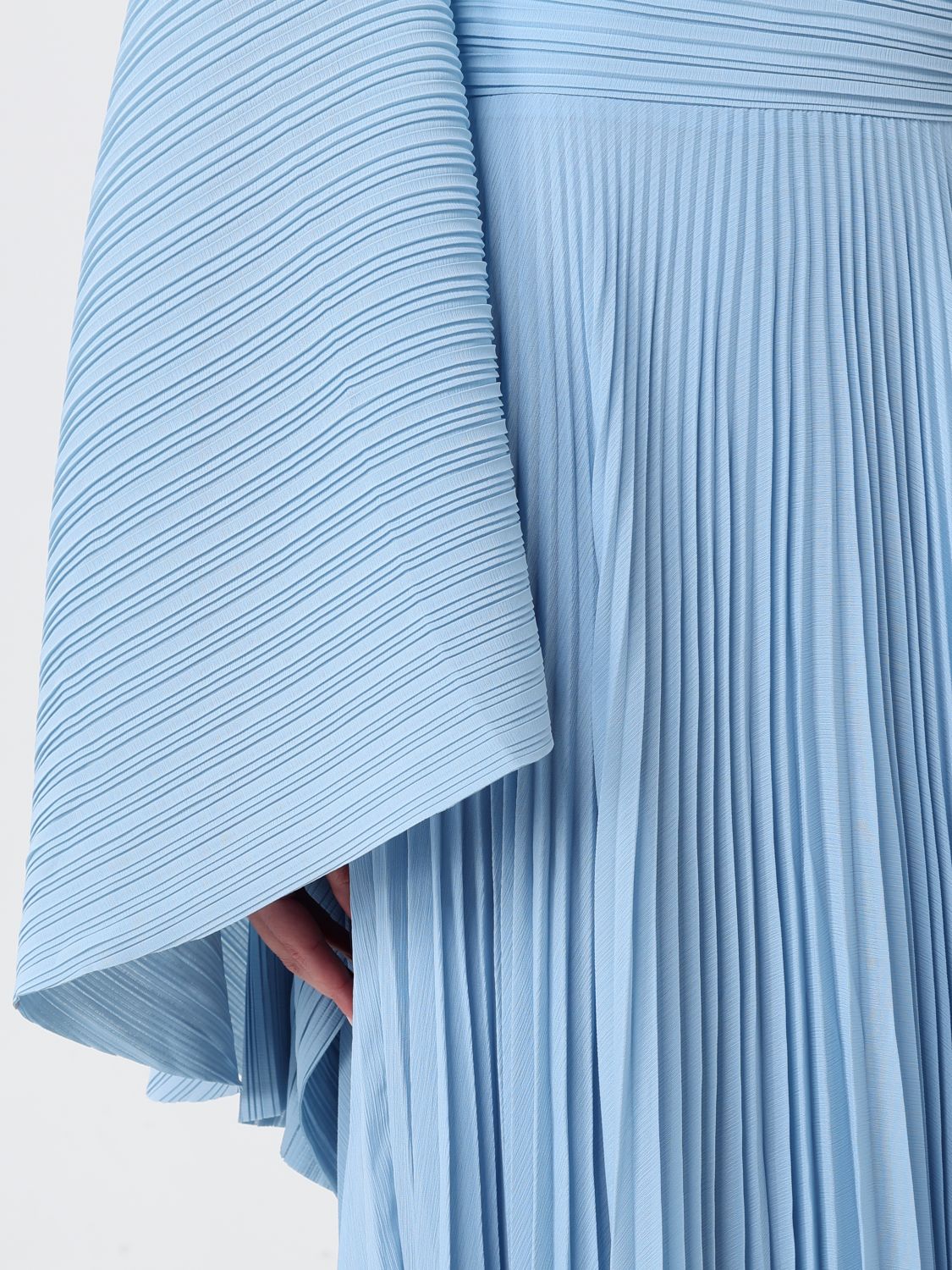 Solace London Dress Woman Gnawed Blue SOLACE LONDON