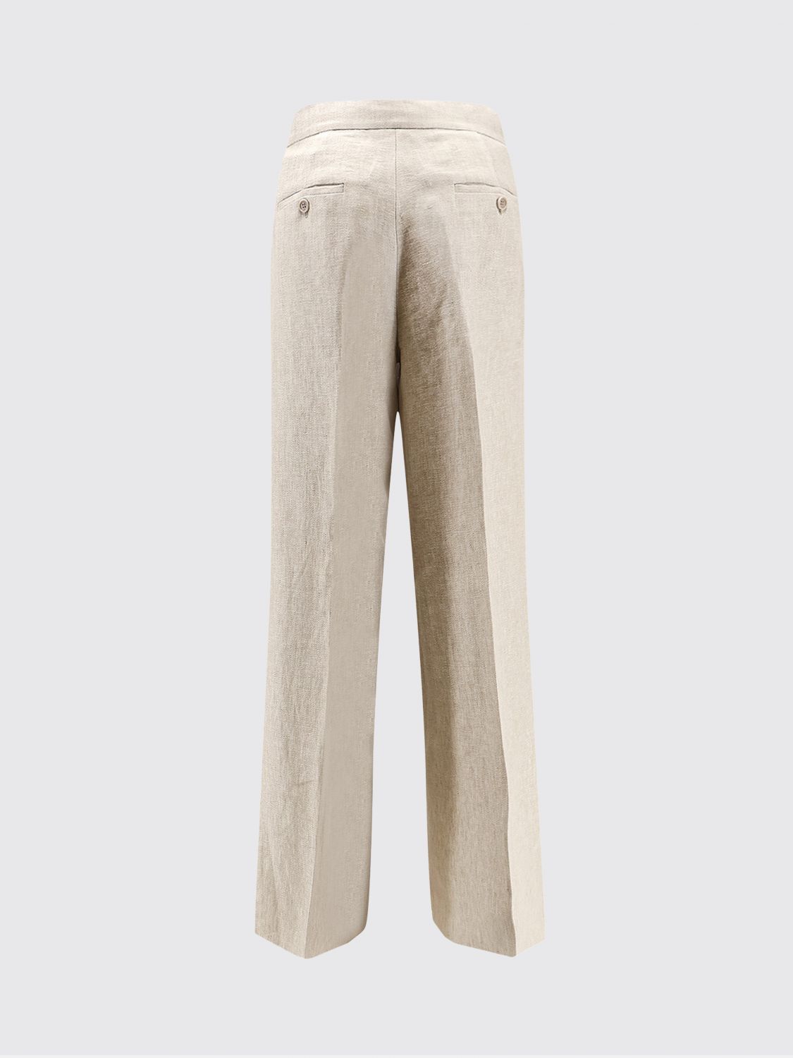Max Mara Pants Woman Grey MAX MARA