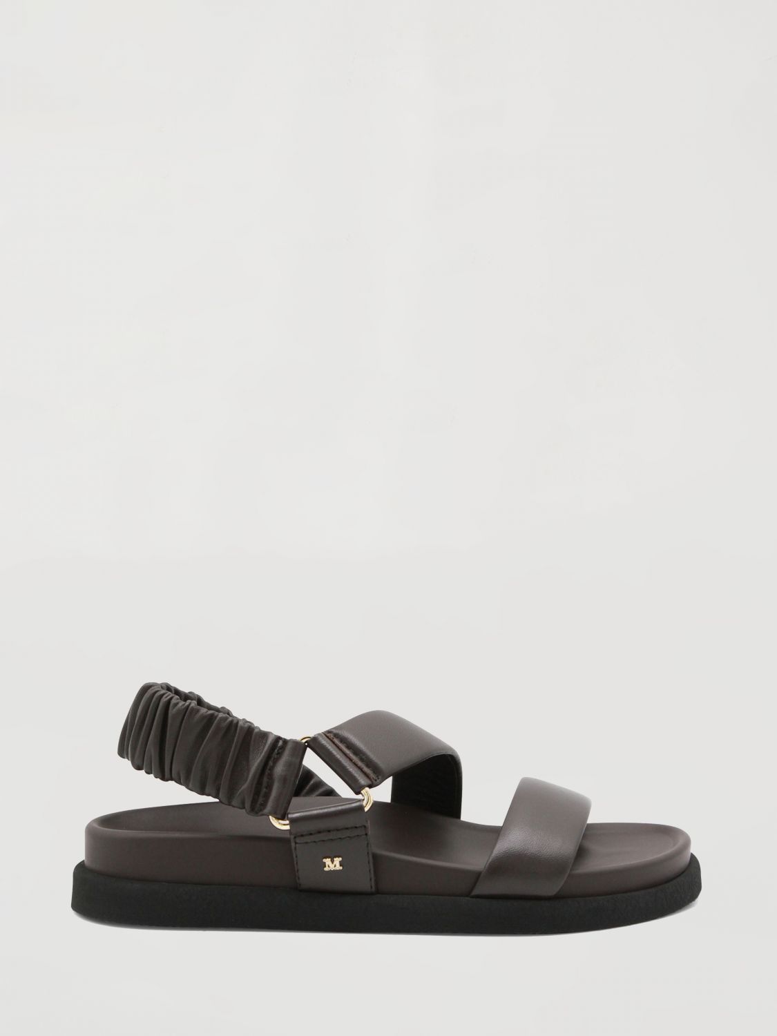 Max Mara Heeled Sandal Woman Cocoa MAX MARA