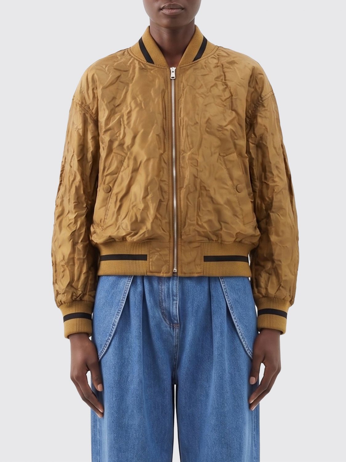 Loewe Jacket Woman Bronze LOEWE