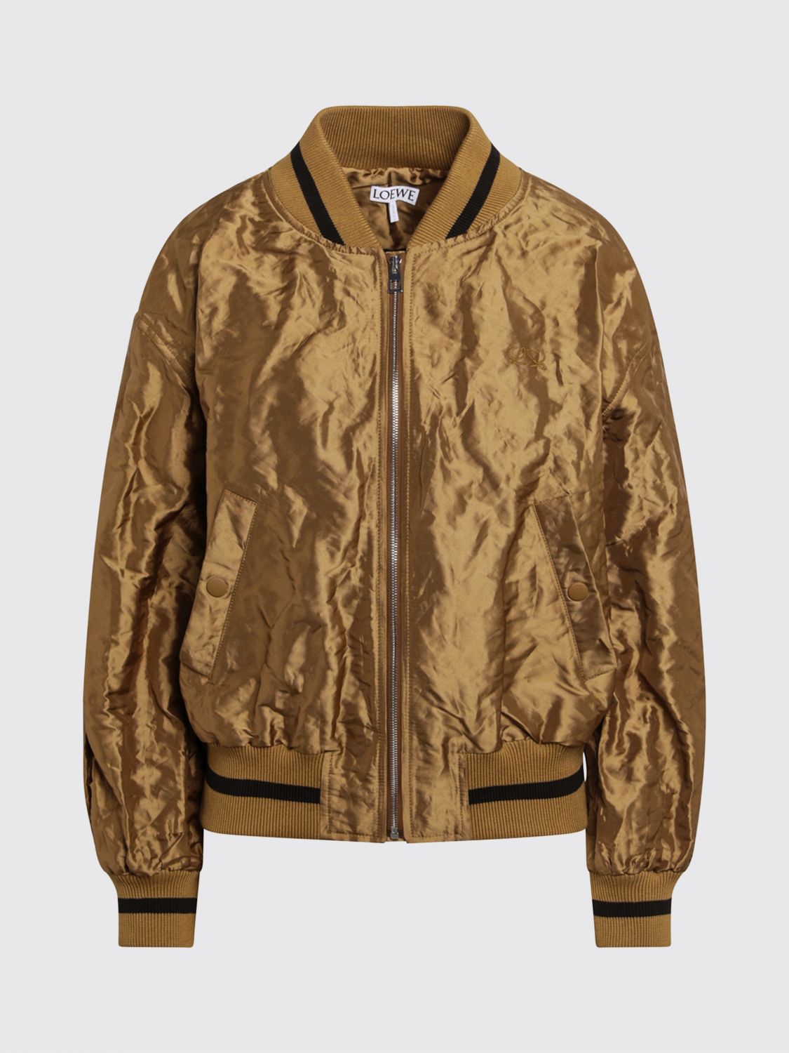 Loewe Jacket Woman Bronze LOEWE