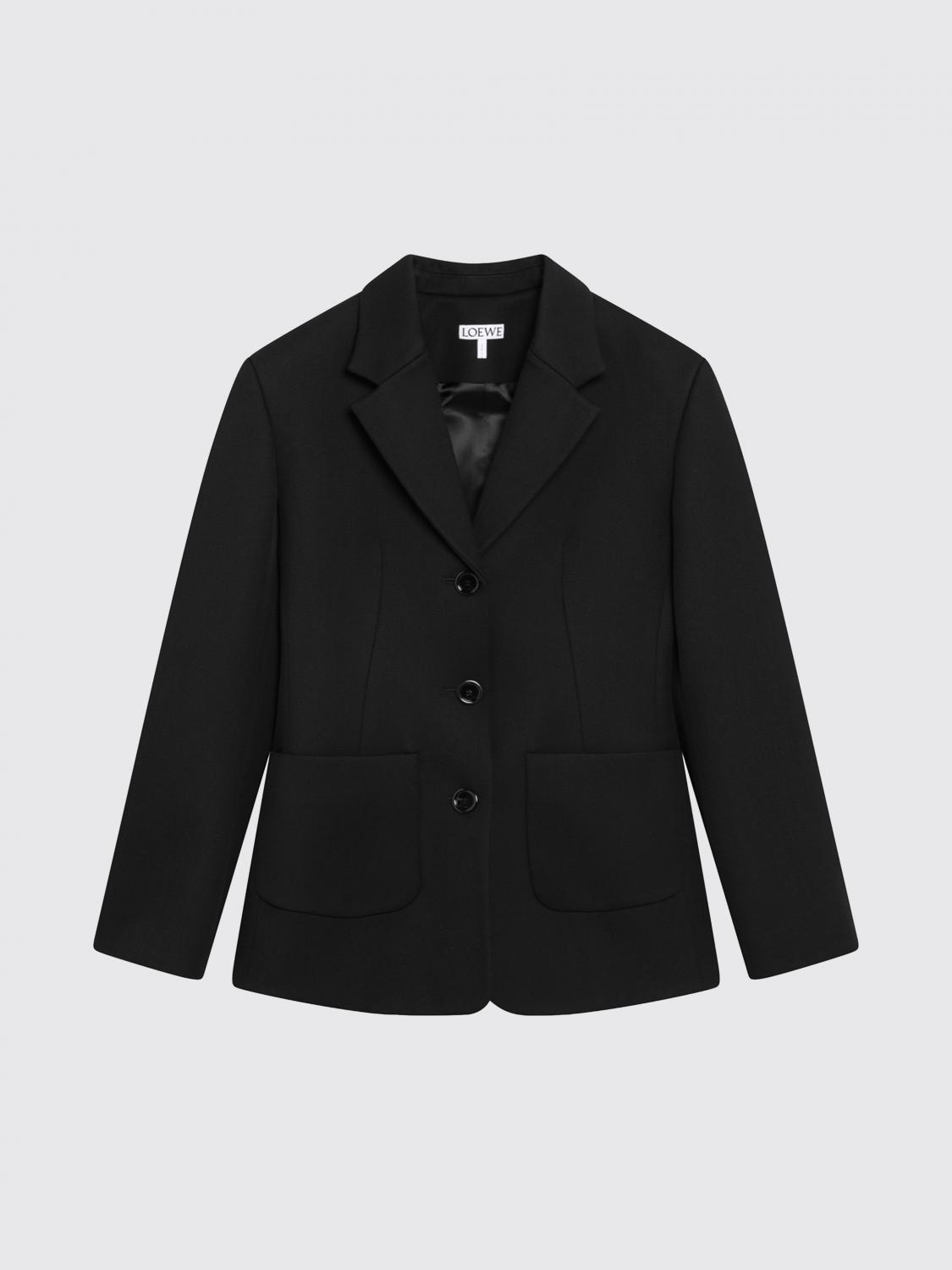 Loewe Jacket Woman Black LOEWE