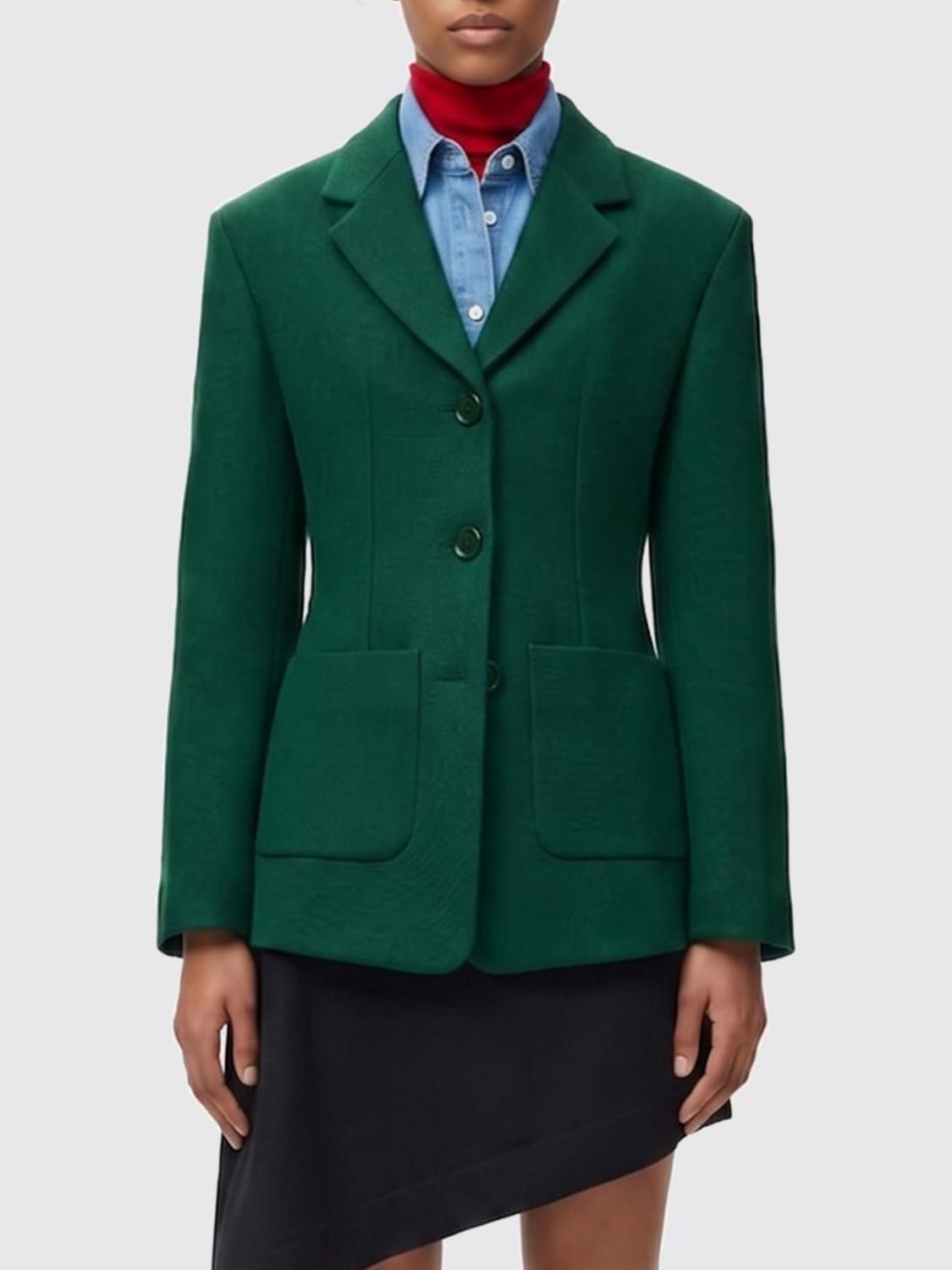Loewe Jacket Woman Green LOEWE