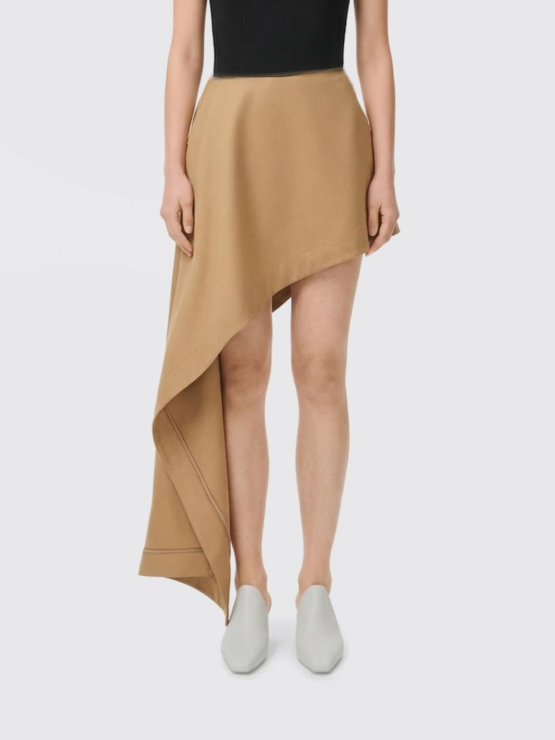 Loewe Skirt Woman Beige LOEWE