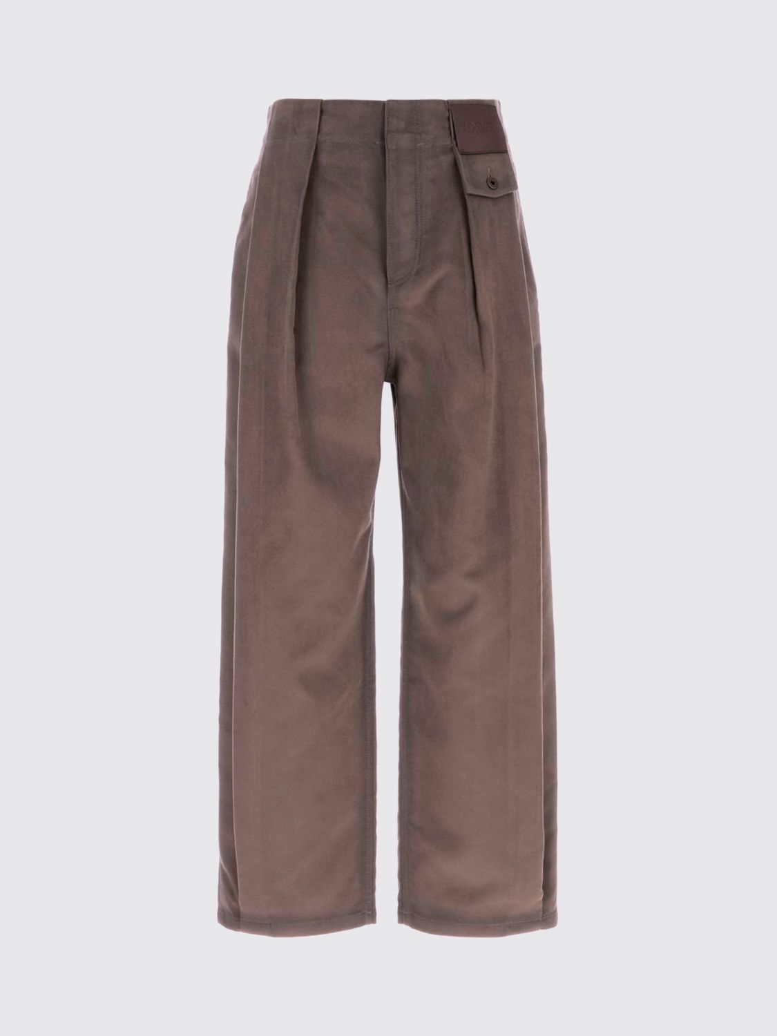 Loewe Pants Men Kaki LOEWE