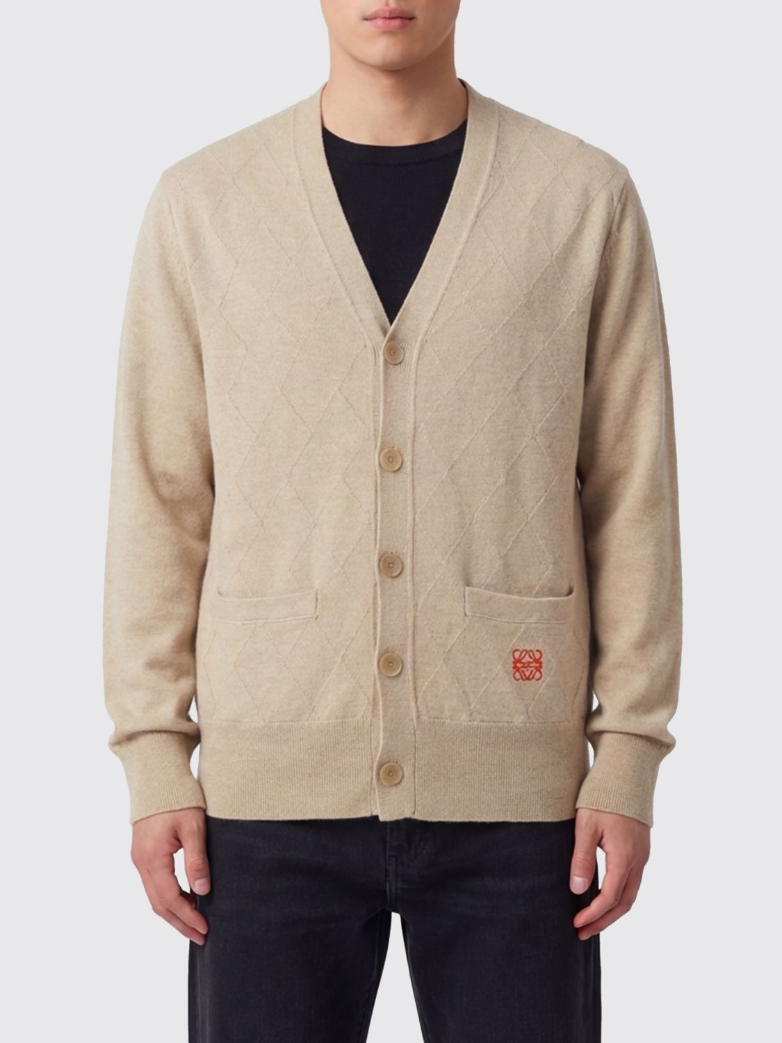 Loewe Sweater Men Beige LOEWE