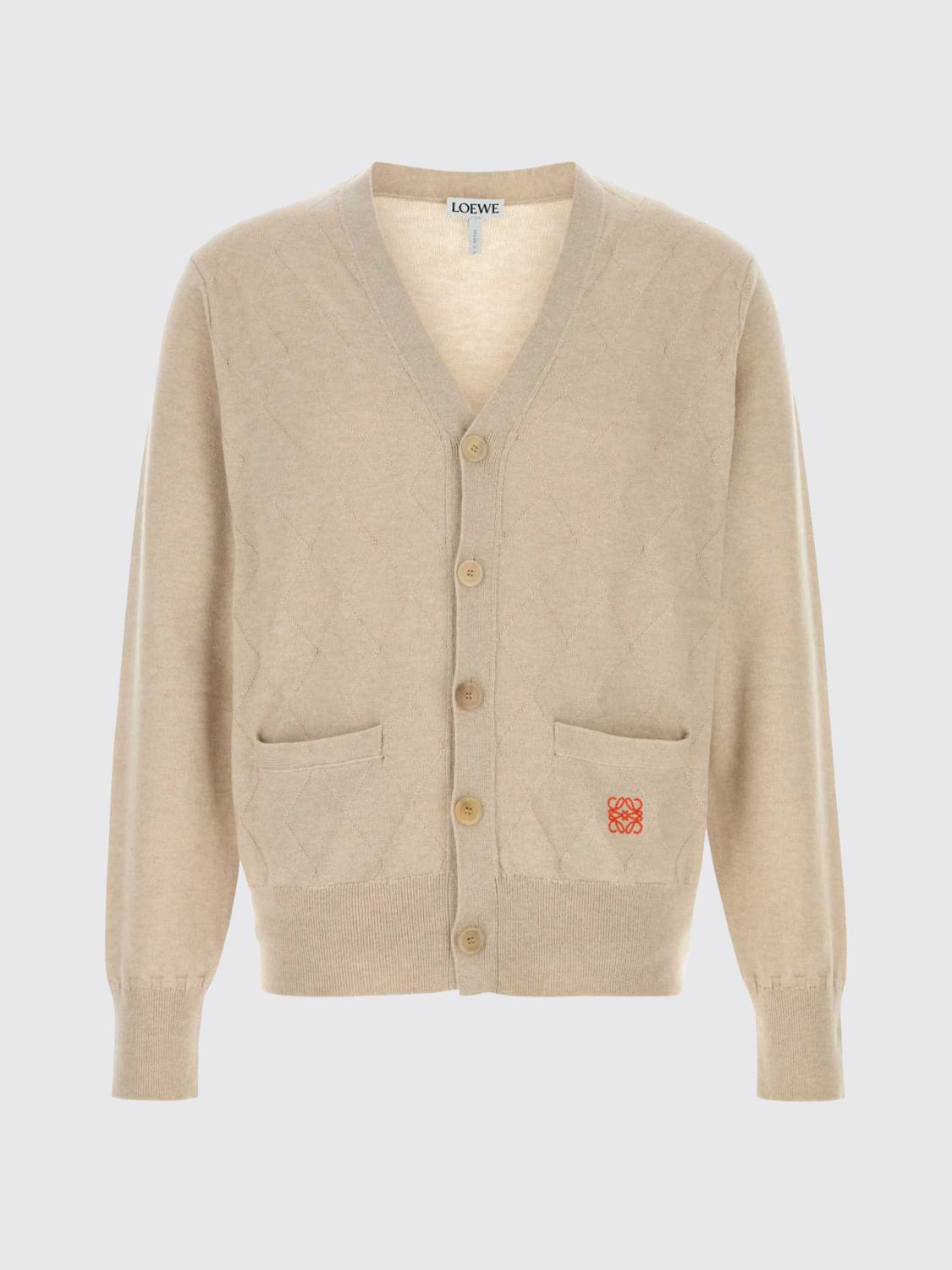 Loewe Sweater Men Beige LOEWE