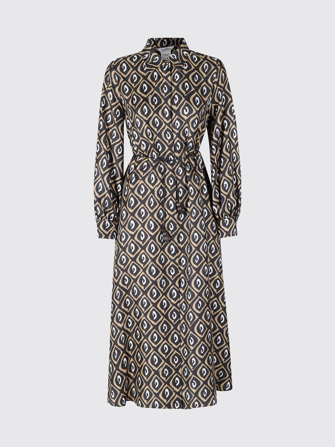 Max Mara Dress Woman Black MAX MARA