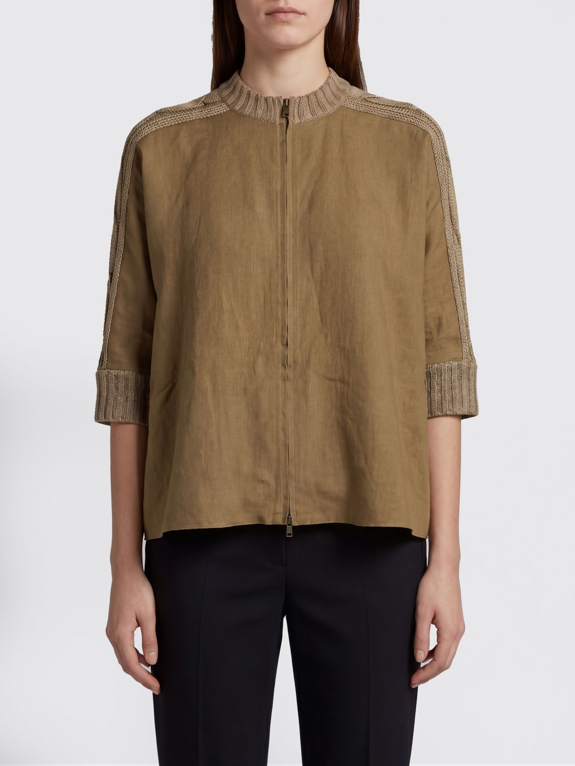 Max Mara Sweater Woman Beige MAX MARA