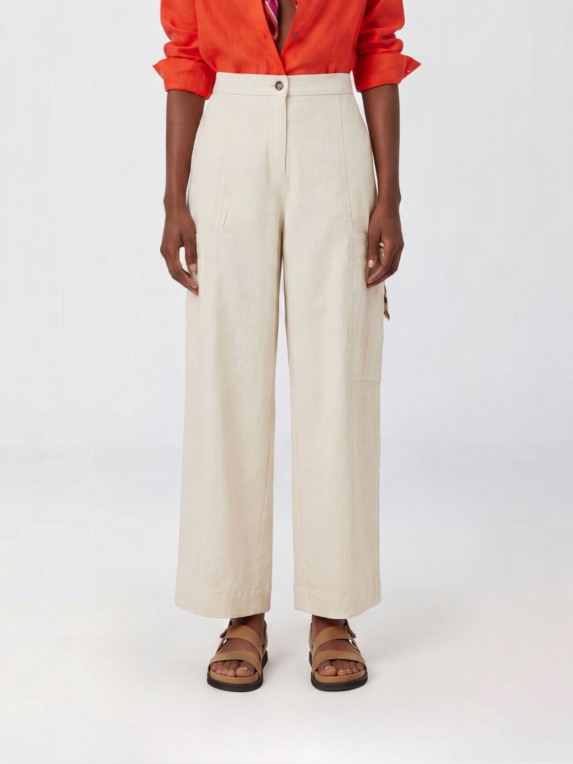 Max Mara Pants Woman Red MAX MARA
