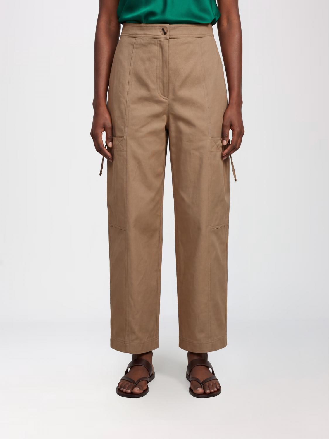 Max Mara Pants Woman Beige MAX MARA