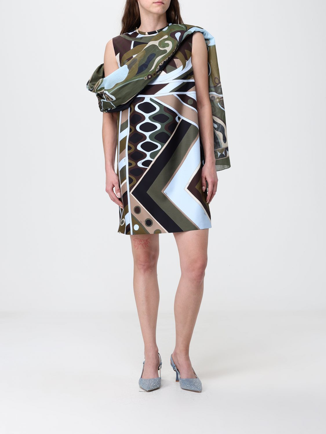 Pucci Dress Woman Green PUCCI