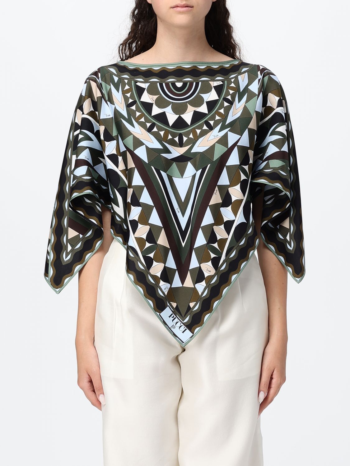 Pucci Top Woman Green PUCCI