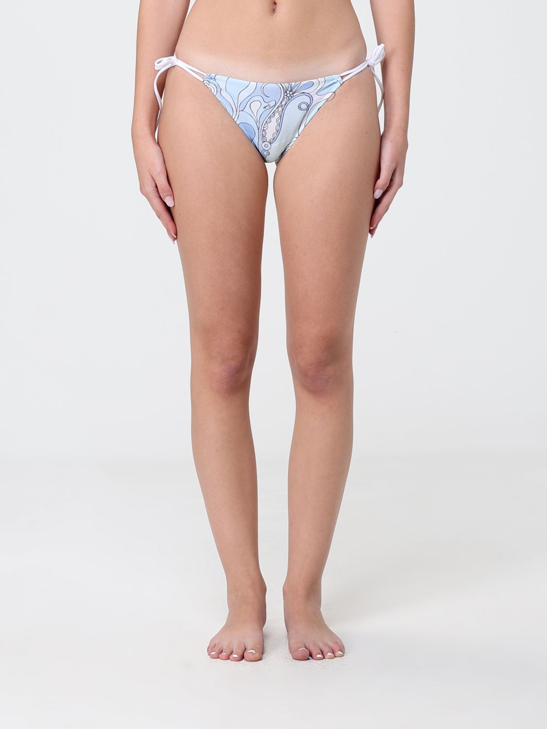 Pucci Swimsuit Woman Blue PUCCI