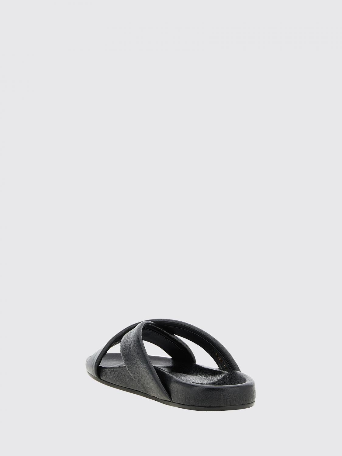 Saint Laurent Sandals Men Black SAINT LAURENT