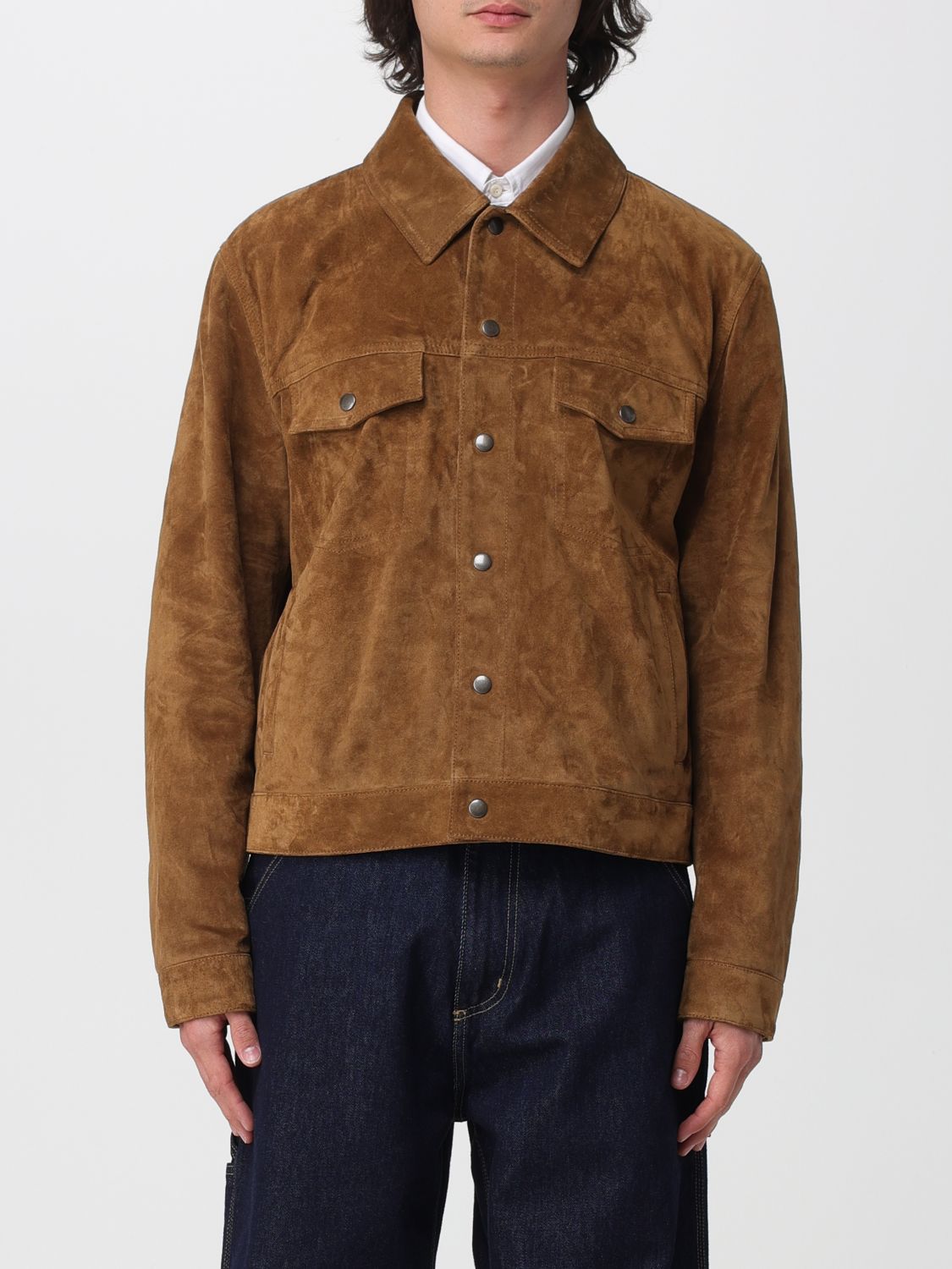 Saint Laurent Jacket Men Black SAINT LAURENT