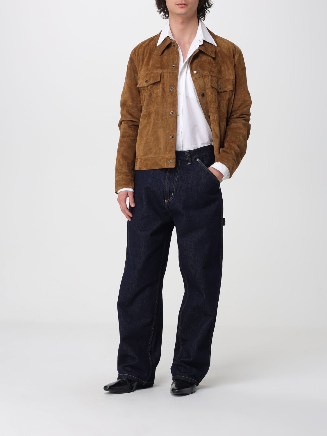 Saint Laurent Jacket Men Black SAINT LAURENT
