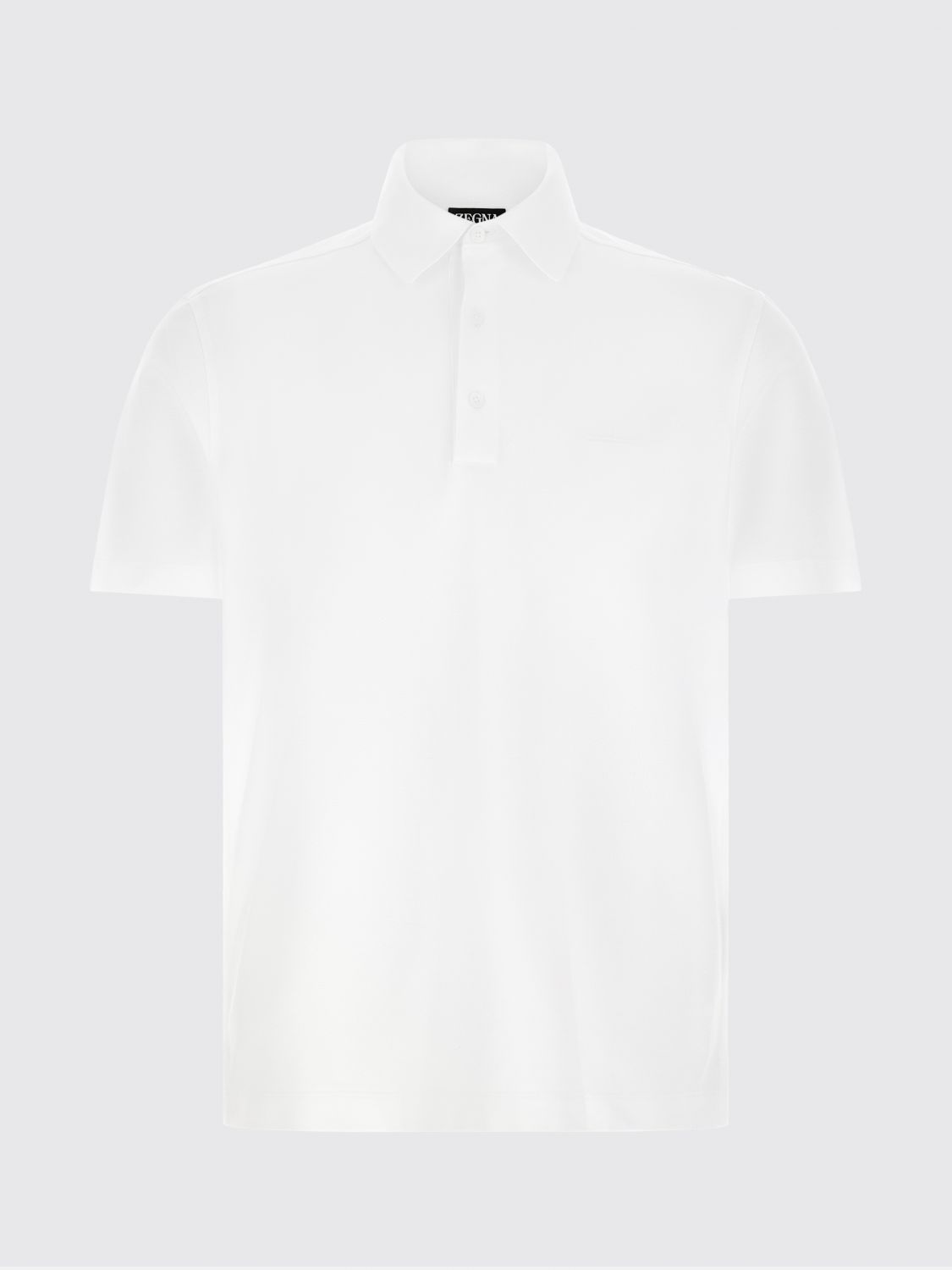 Zegna Polo Shirt Men White ZEGNA