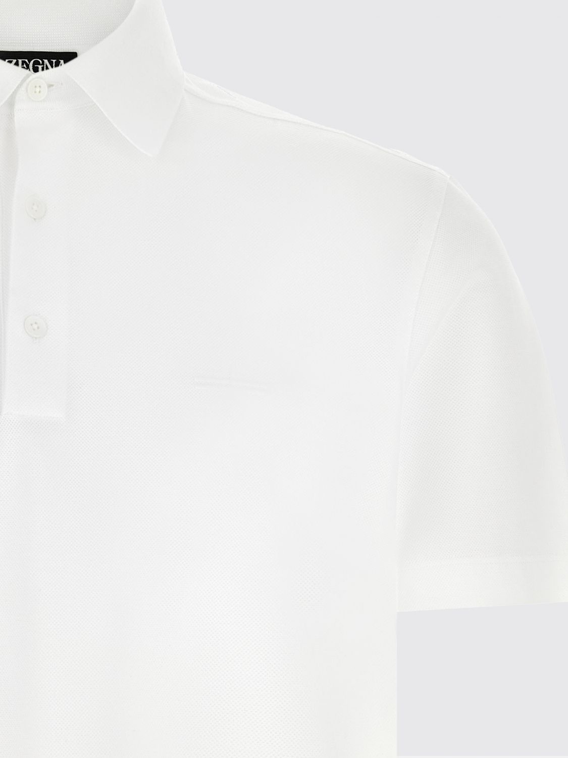 Zegna Polo Shirt Men White ZEGNA