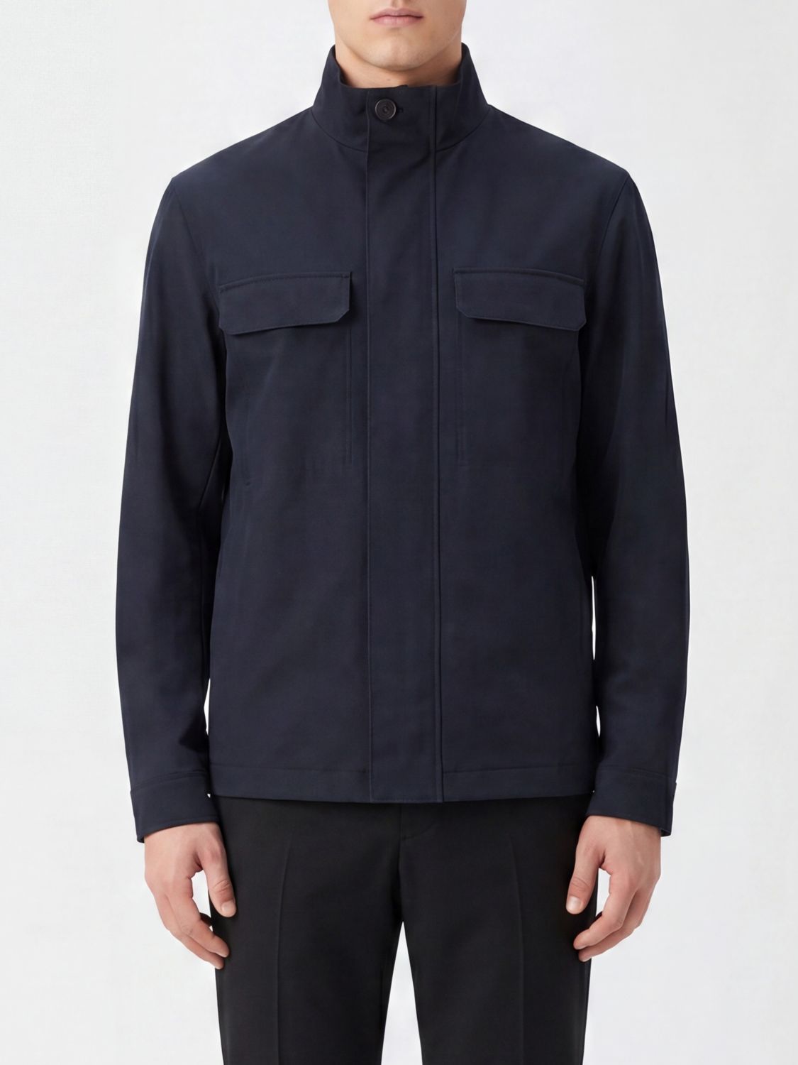 Zegna Jacket Men Ocean ZEGNA