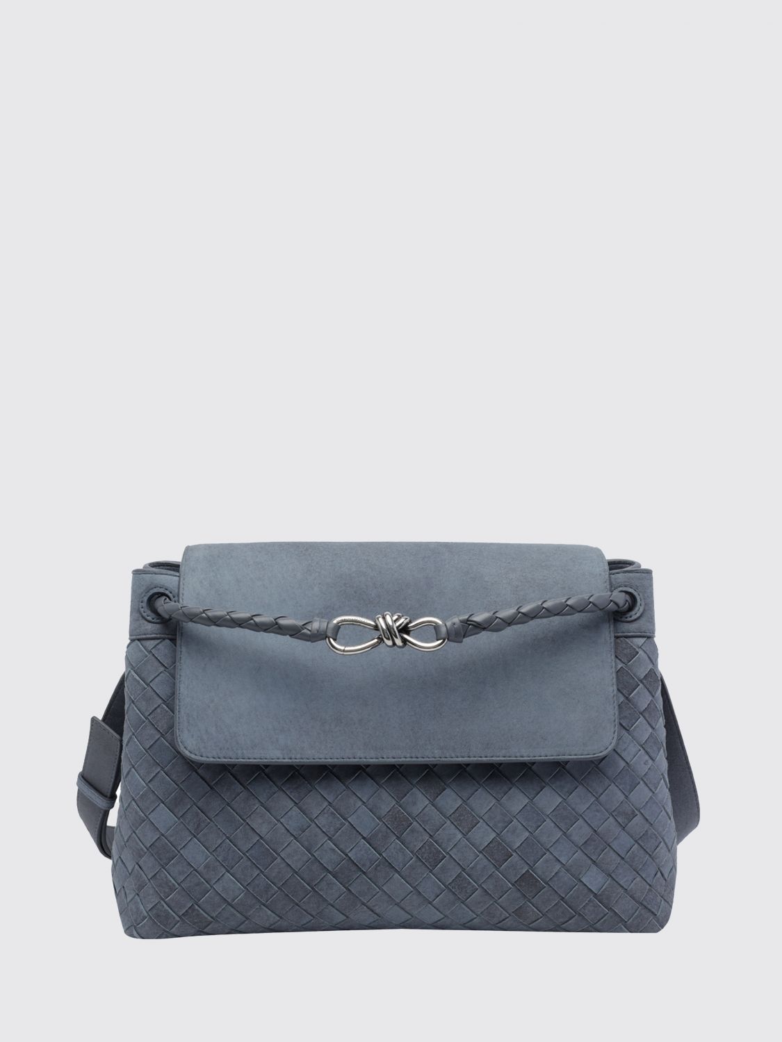 Bottega Veneta Shoulder Bag Men White BOTTEGA VENETA