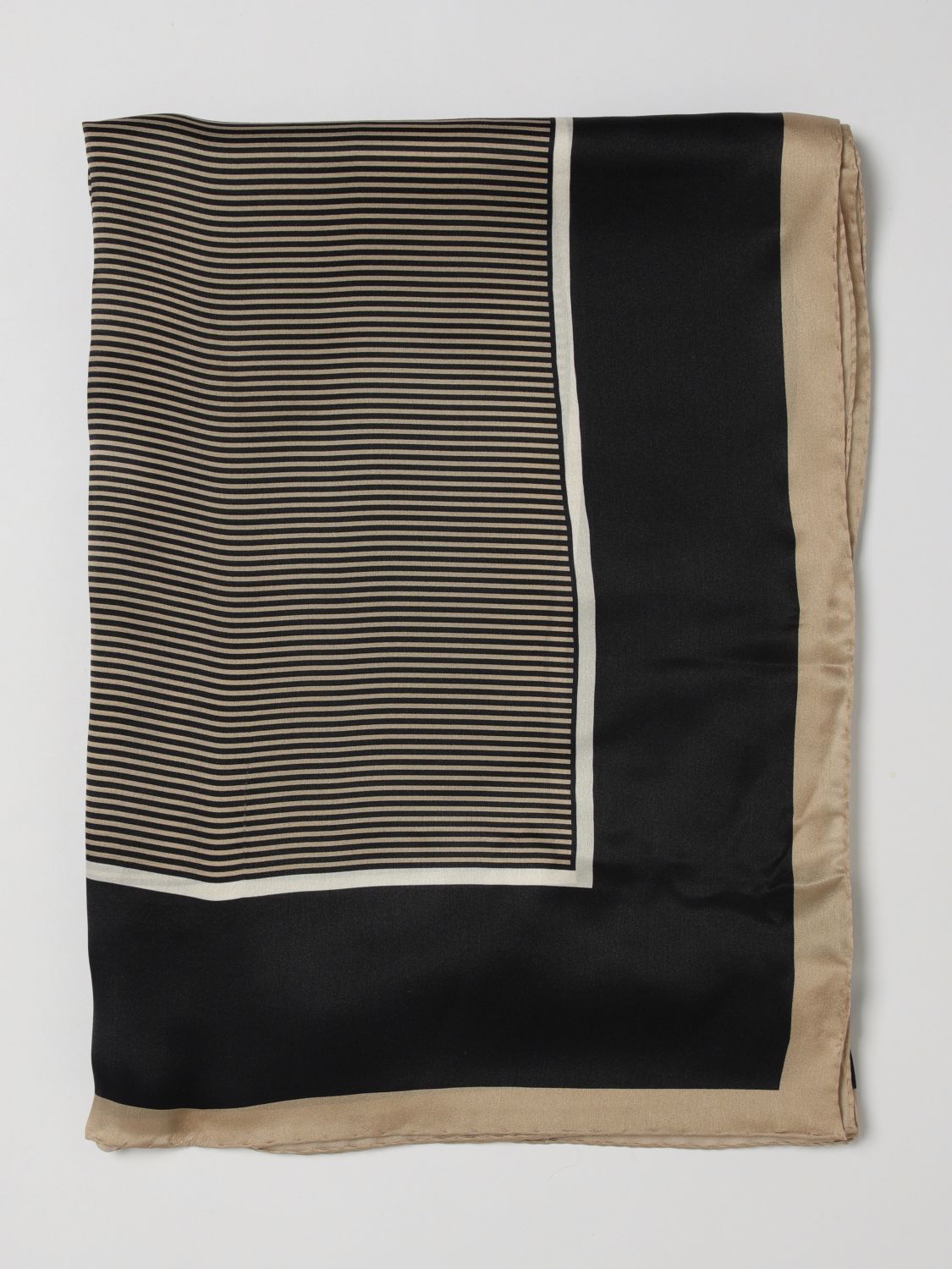Saint Laurent Scarf Men Blue SAINT LAURENT