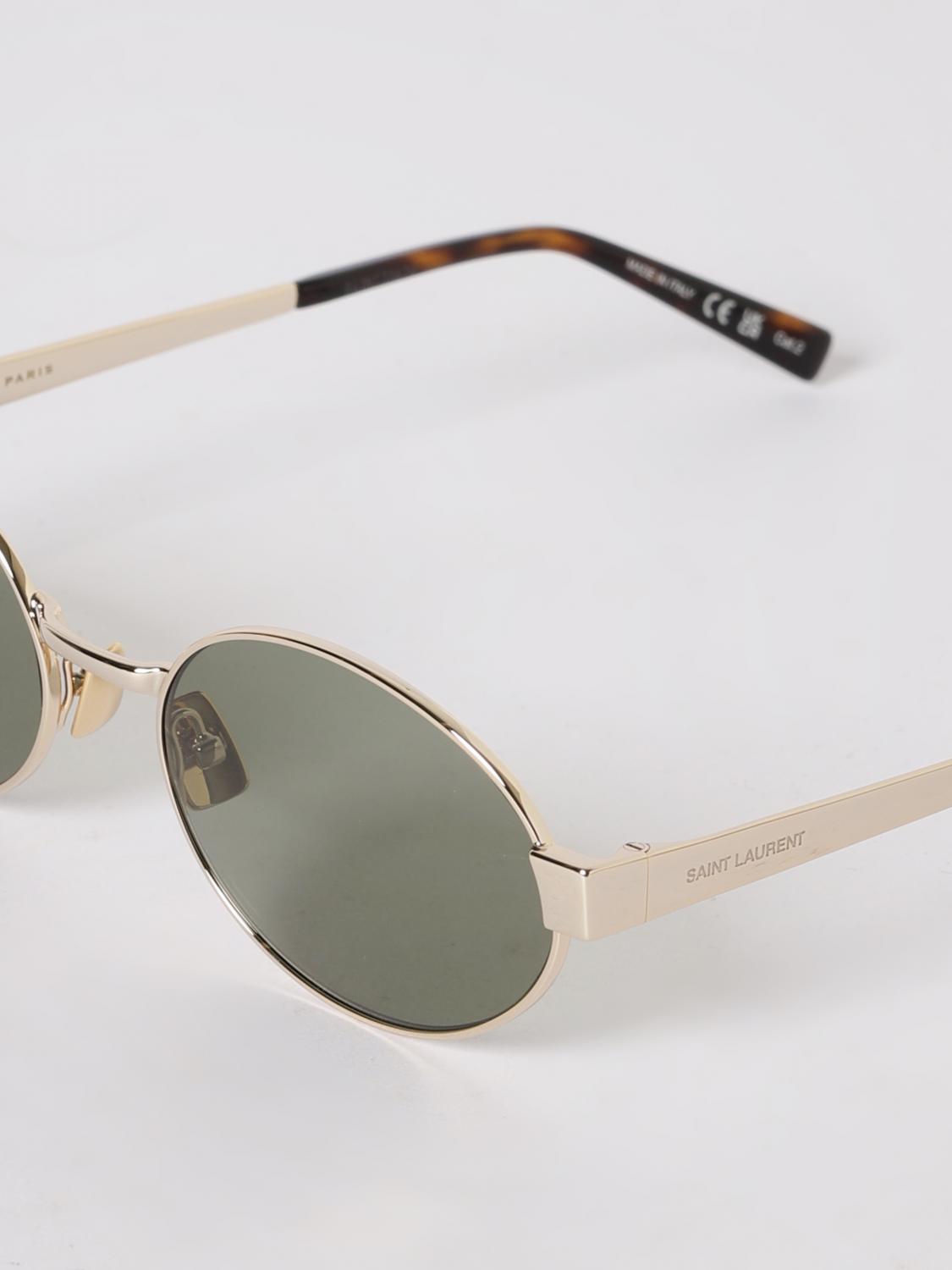 Saint Laurent Sunglasses Woman Brown SAINT LAURENT