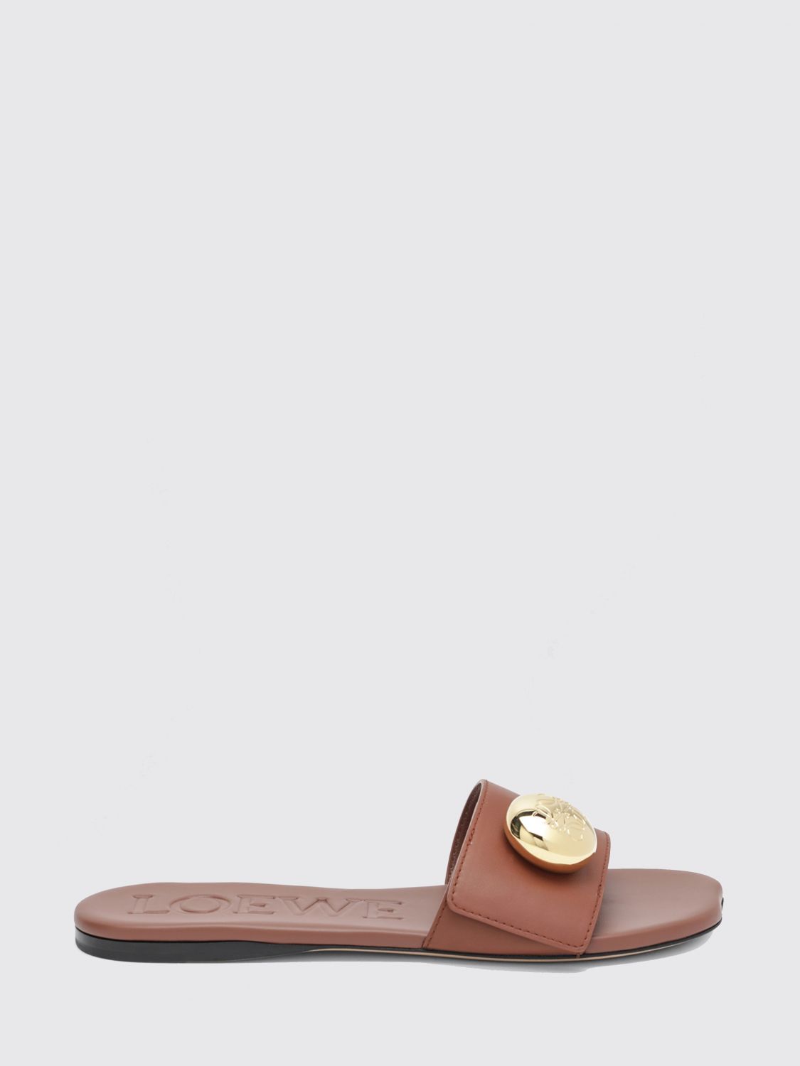 Loewe Heeled Sandal Woman Brown LOEWE