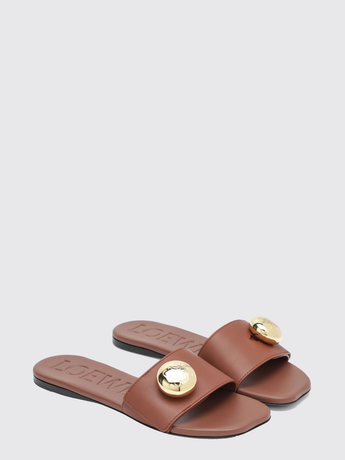 Loewe Heeled Sandal Woman Brown LOEWE