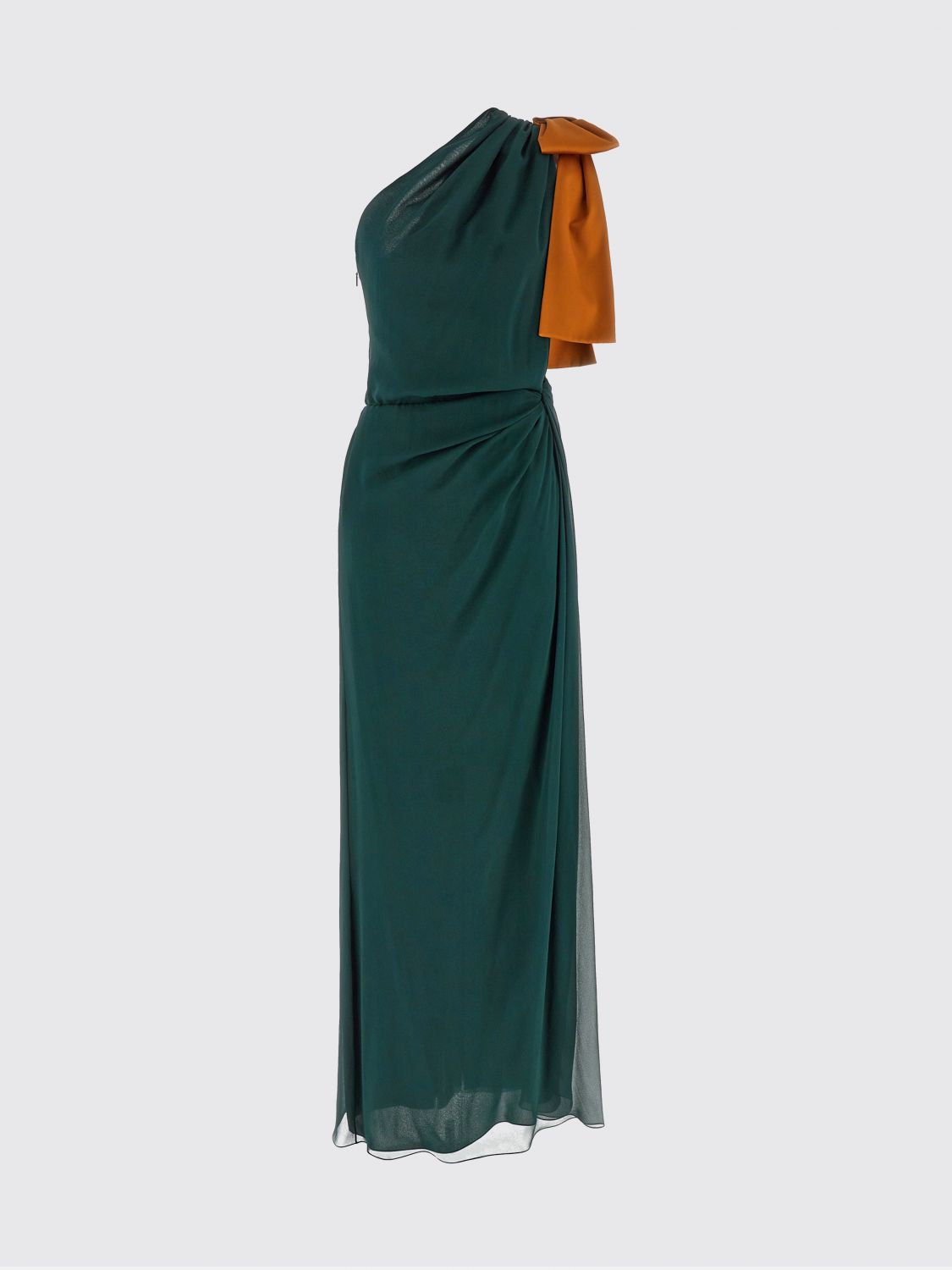 Saint Laurent Dress Woman Green SAINT LAURENT