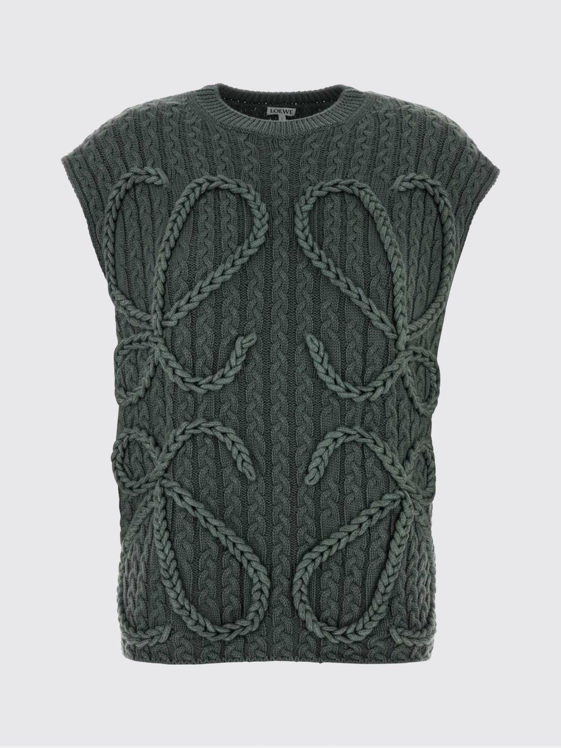 Loewe Sweater Woman Kaki LOEWE