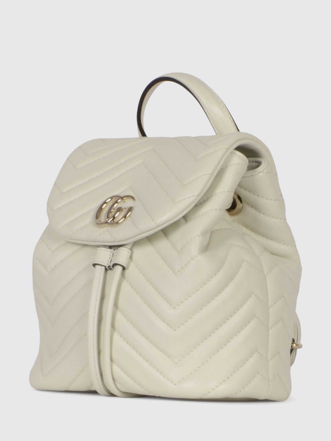 Gucci Backpack Woman White GUCCI