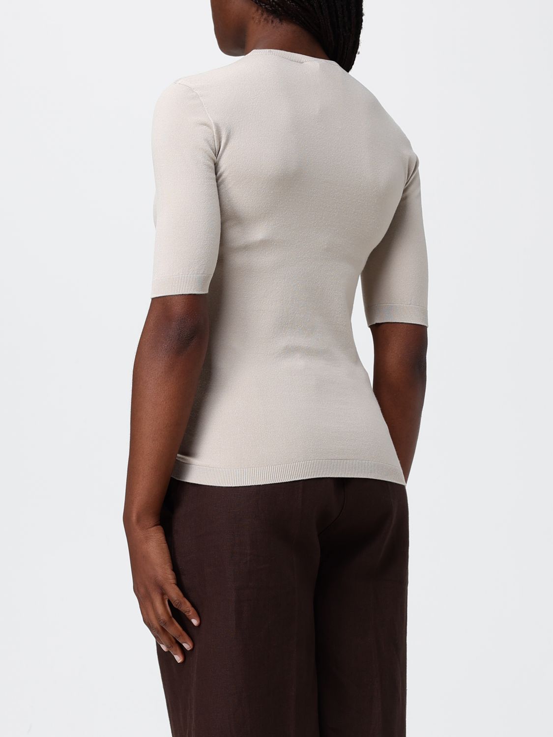 Max Mara Sweater Woman Beige MAX MARA