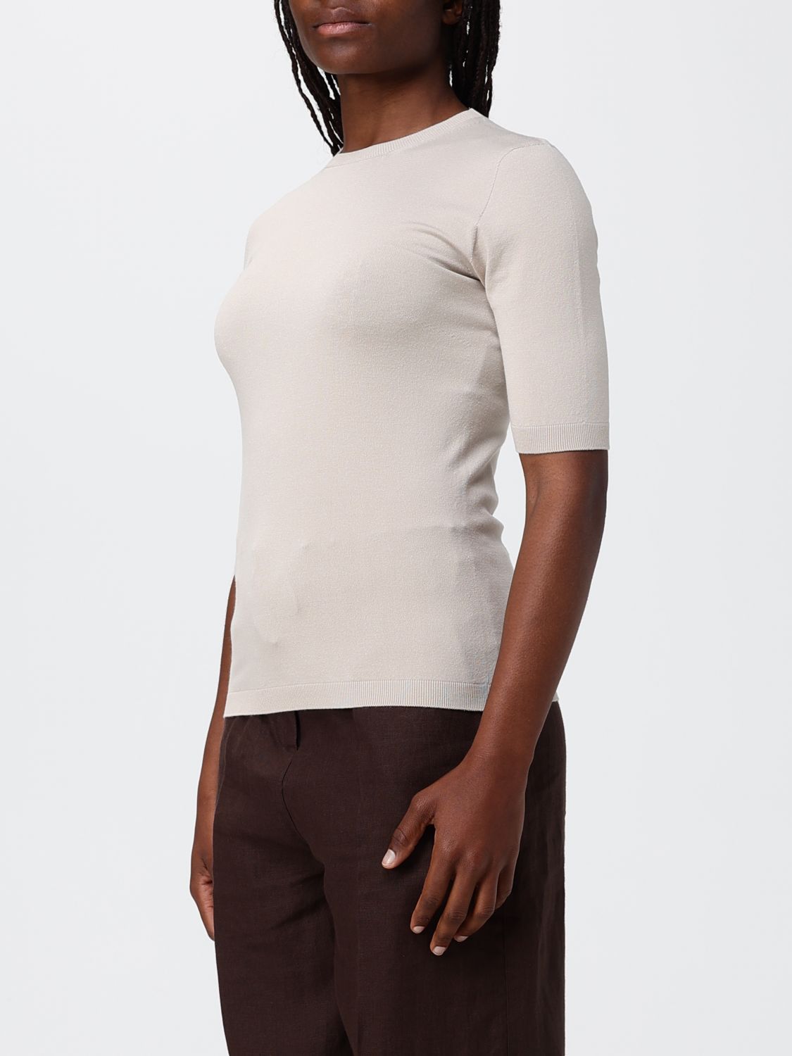 Max Mara Sweater Woman Beige MAX MARA