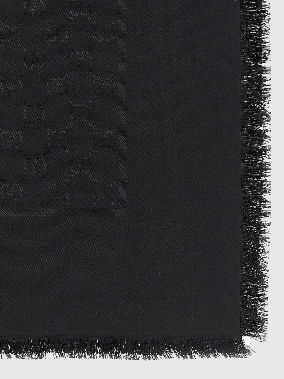 Gucci Scarf Woman Black GUCCI