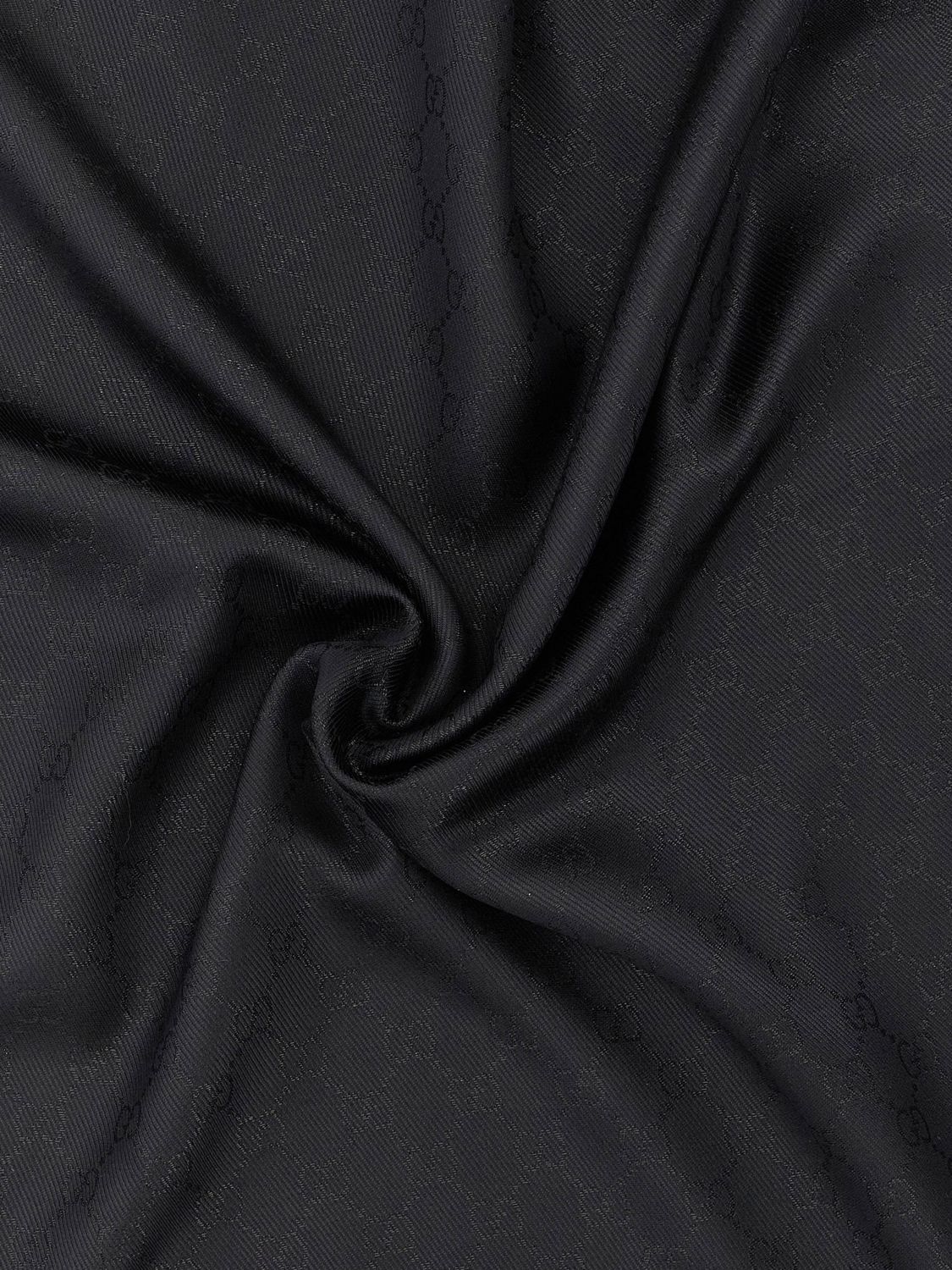 Gucci Scarf Woman Black GUCCI
