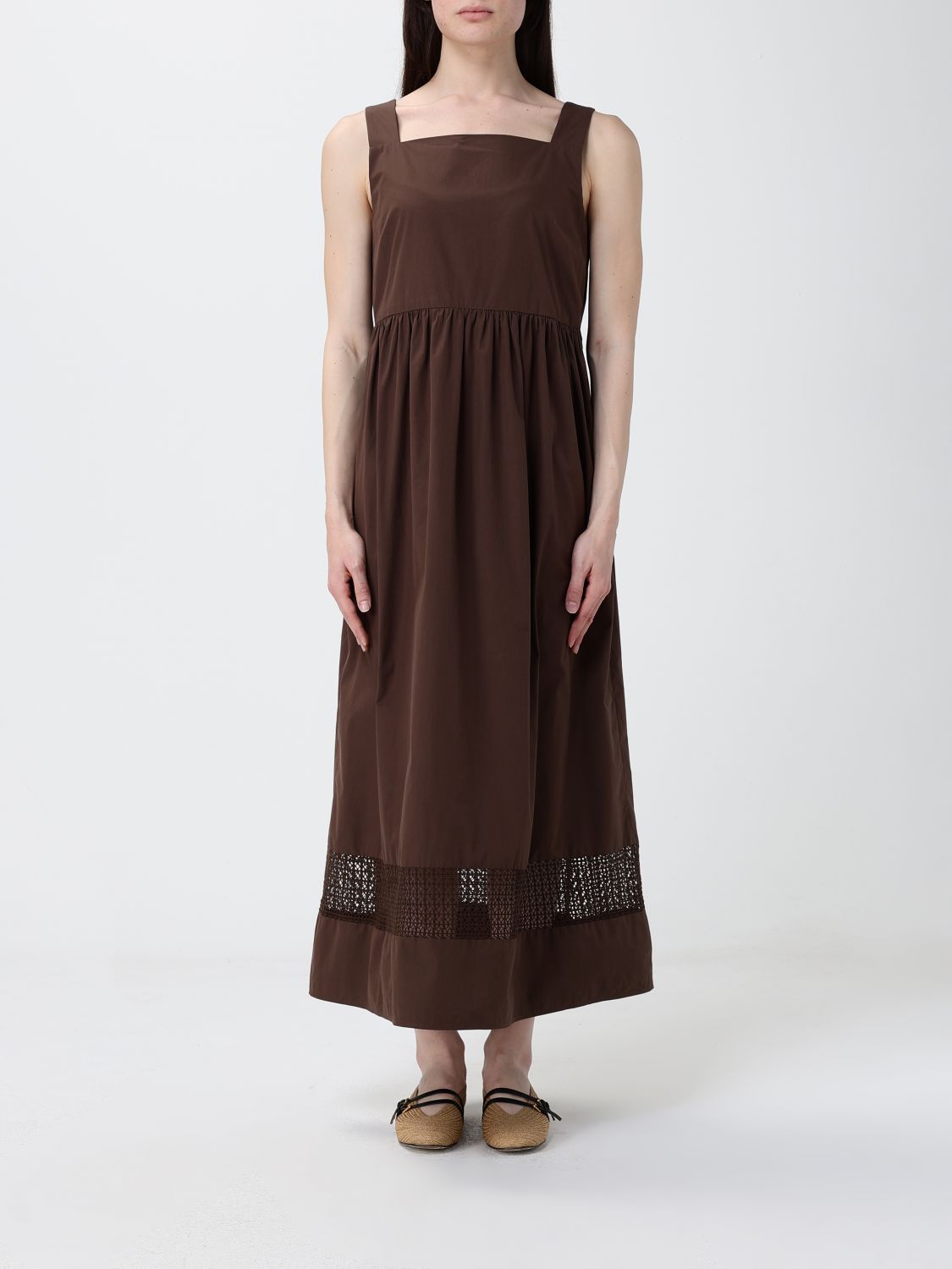 Weekend Max Mara Dress Woman Brown WEEKEND MAX MARA