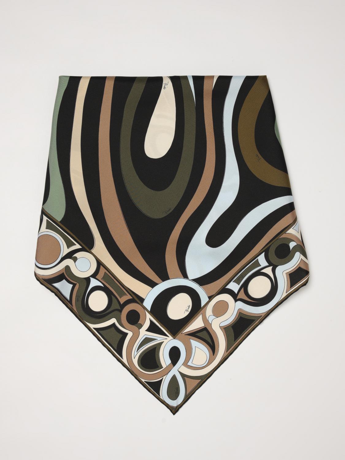 Pucci Neck Scarf Woman Green PUCCI