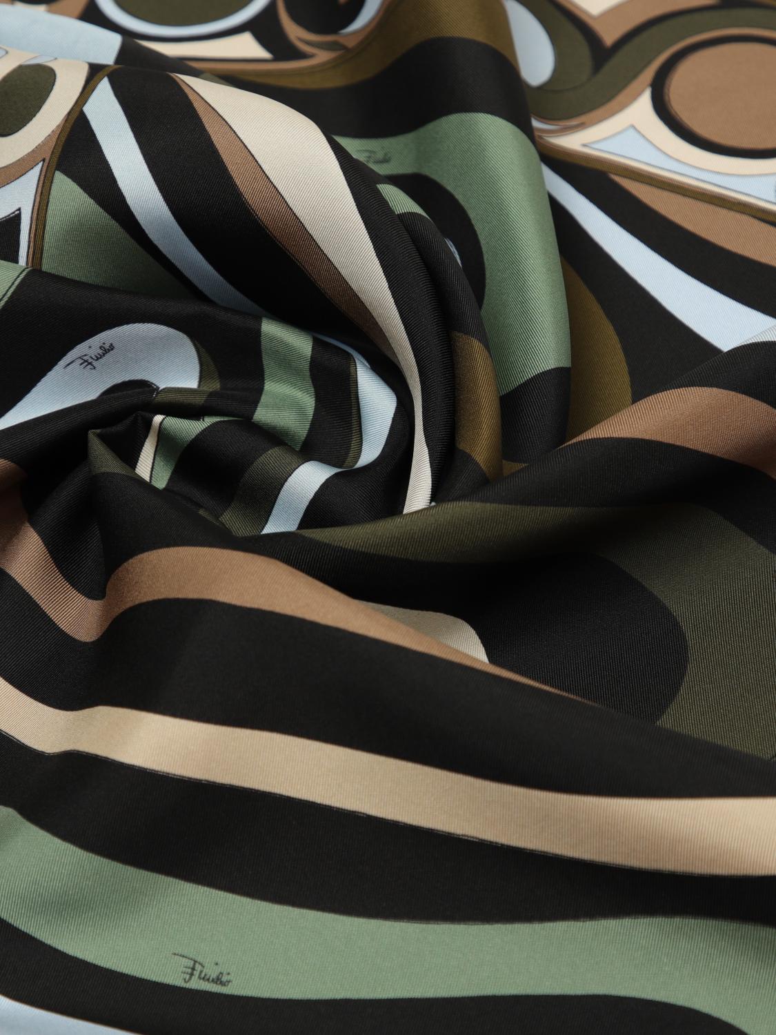 Pucci Neck Scarf Woman Green PUCCI