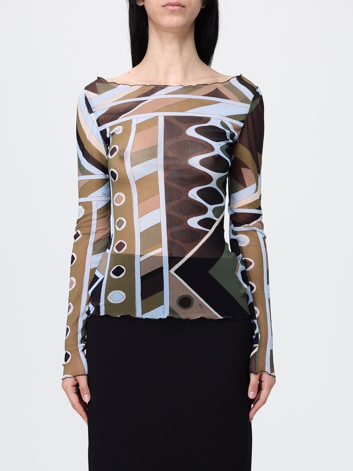 Pucci Top Woman Green PUCCI