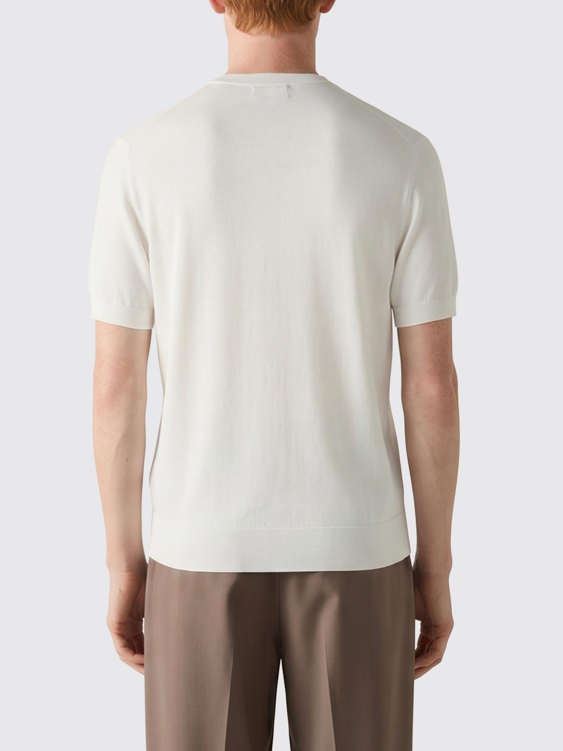 Zegna Sweater Men White ZEGNA