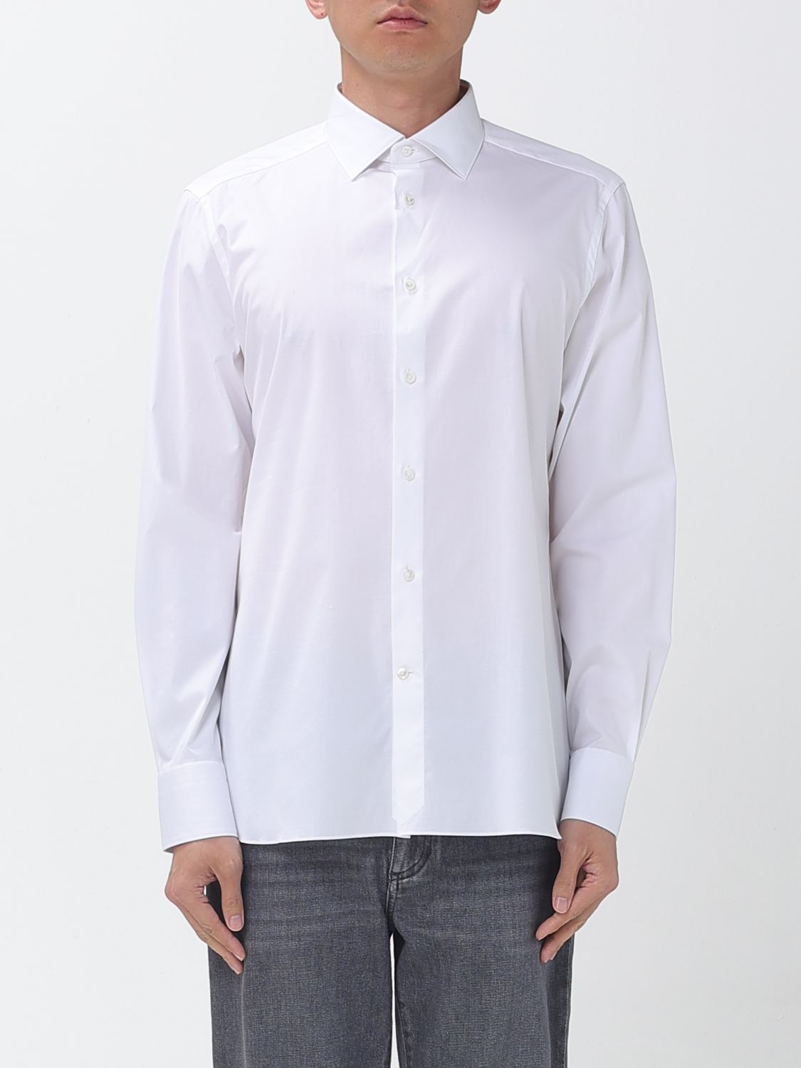 Zegna Shirt Men White ZEGNA