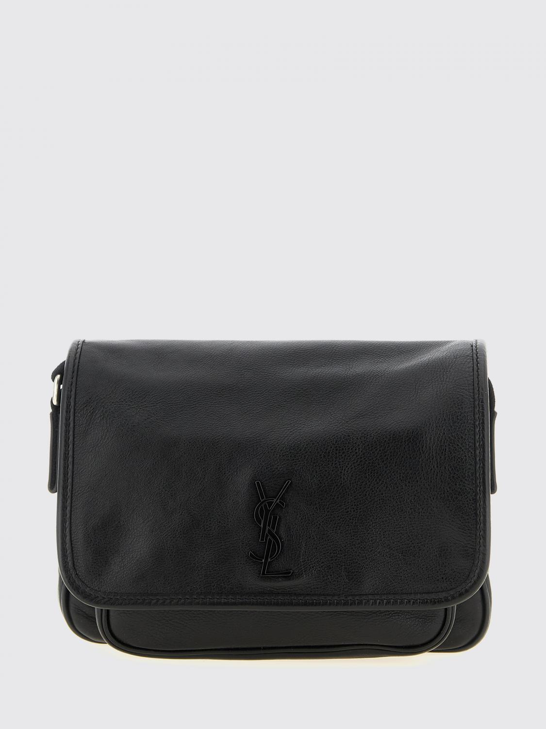 Saint Laurent Shoulder Bag Men Black SAINT LAURENT