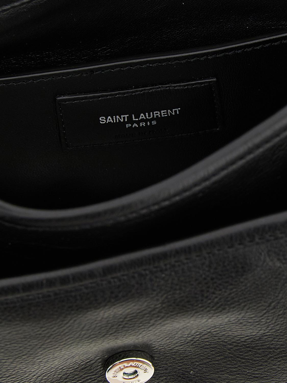 Saint Laurent Shoulder Bag Men Black SAINT LAURENT